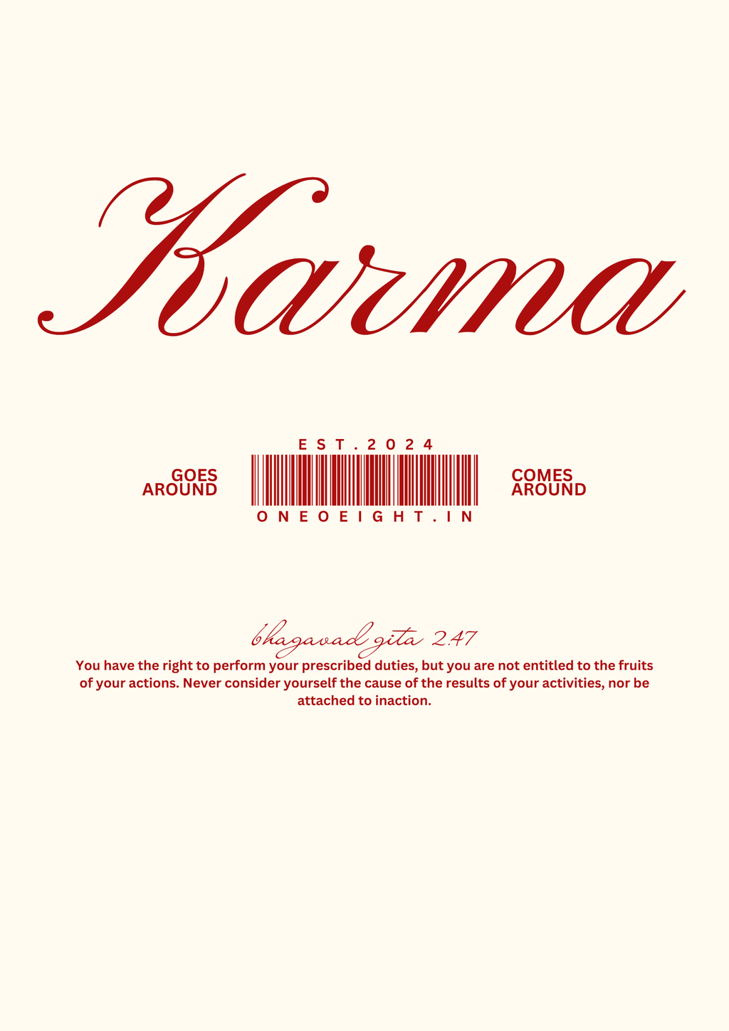 Karma ( off white )